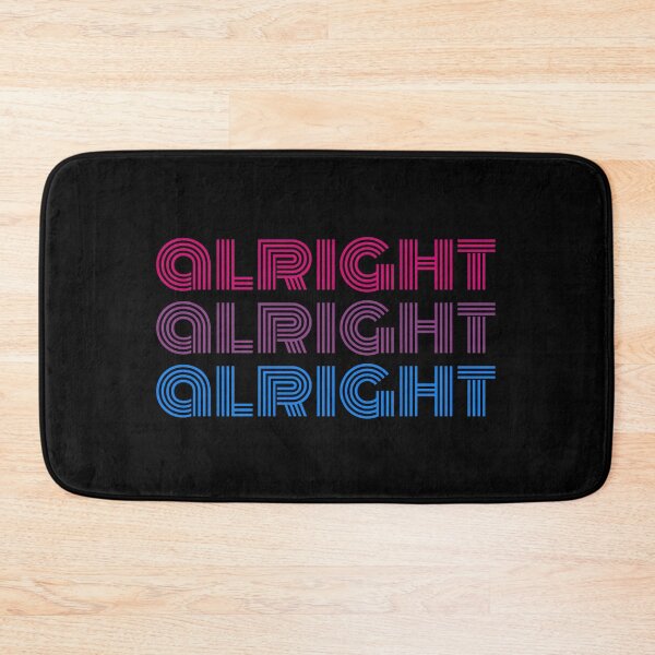Item preview, Alright Alright Bi. Bisexual Pride designed and sold by Subtle Pride Shop.