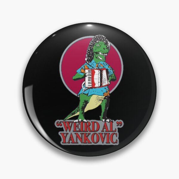 Item preview, "Weird Al" Arts Yankovic - Dinosaur Playing Accordion designed and sold by EdwinJeremy2.