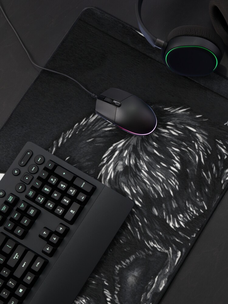 Alternate view of Moon Rat Mouse Pad
