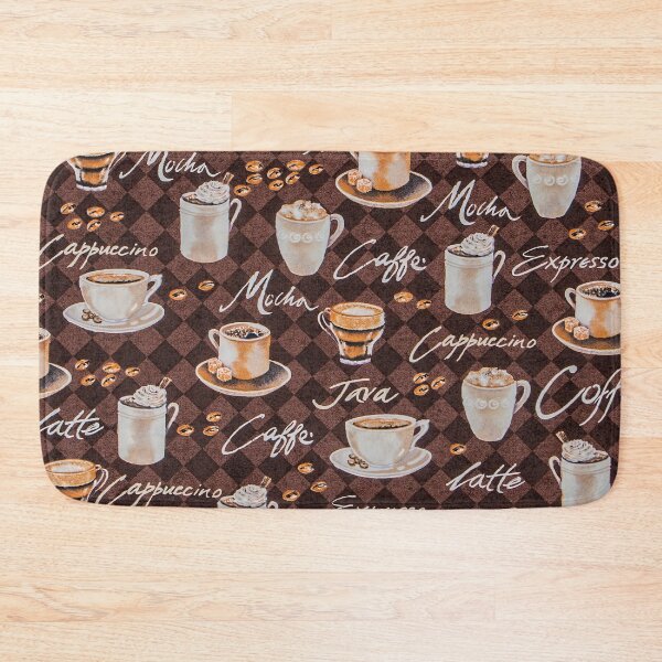 Item preview, Coffee cup fabric print  designed and sold by ChuckyStore79.