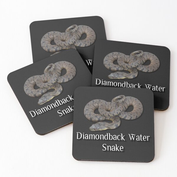 Item preview, Diamondback Water Snake designed and sold by Paul-Prints.