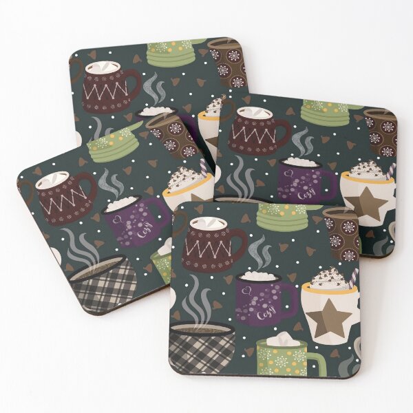 Item preview, Cute wallpaper coffee green designed and sold by ChuckyStore79.