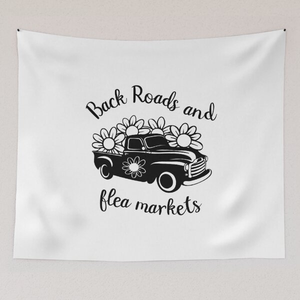 Item preview, Flea Markets Back Roads / Pickup Truck / Farm, Country Life design designed and sold by CreatedByHeidi.