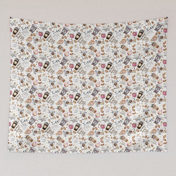 Item preview, Cute wallpaper coffee designed and sold by ChuckyStore79.