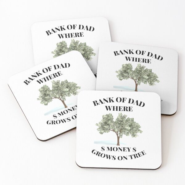 Item preview, Bank of Dad.  Where money grows on tree. designed and sold by MacjarrGems.