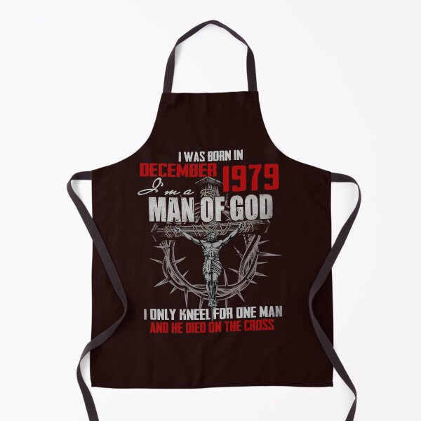 Item preview, 1979_DECEMBER GUY I'M A MAN OF GOD I ONLY KNEEL FOR ONE MAN AND HE ON THE CROSS designed and sold by TheHumbleLemon.