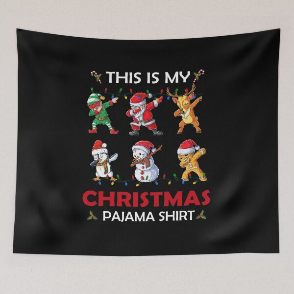 Item preview, Christmas Pajama shirt designed and sold by shophia-art.