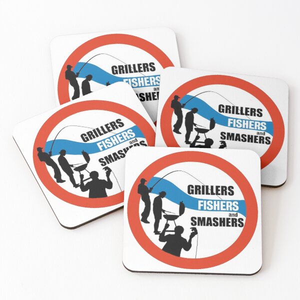 Item preview, grillers fishers smashers designed and sold by apollosale.