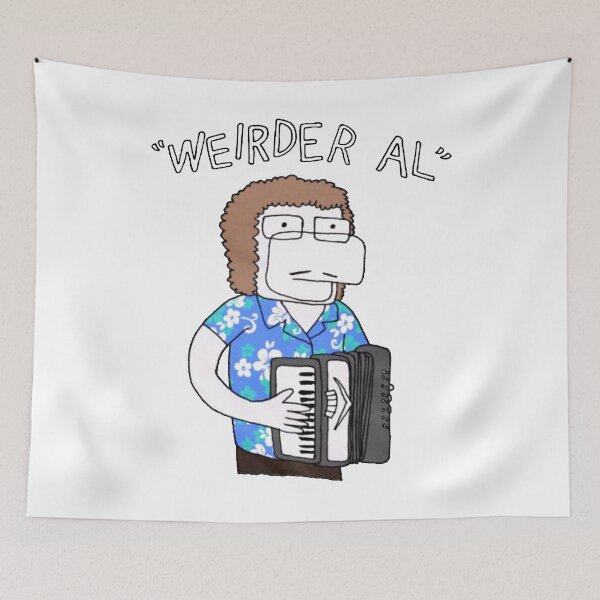 Item preview, "Weird Al" Music Yankovic Playing Accordion designed and sold by EdwinJeremy2.
