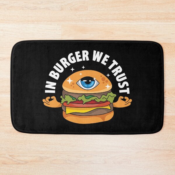 Item preview, In Burger We Trust designed and sold by spacedowl.
