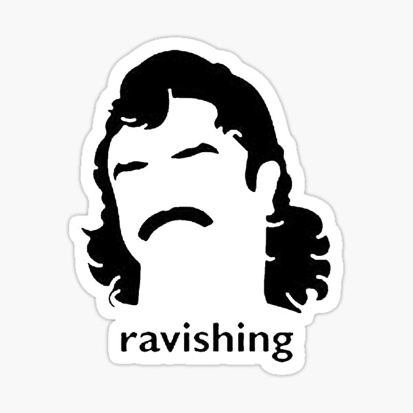 Ravishing cut the music rick rude t shirt Sticker