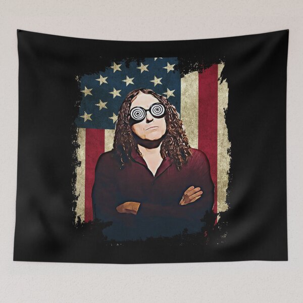 Item preview, "Weird Al" Arts Yankovic American Flag designed and sold by EdwinJeremy2.