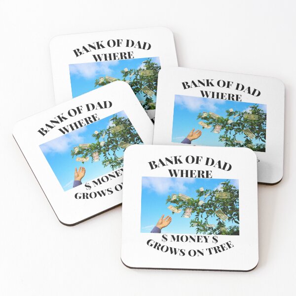 Item preview, Bank of Dad.  Where money grows on tree. designed and sold by MacjarrGems.