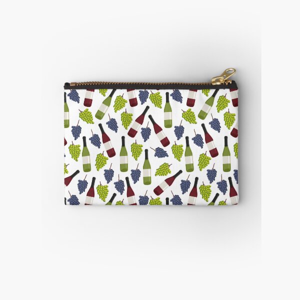 Item preview, Grape and wine bottle vector seamless pattern designed and sold by ChuckyStore79.