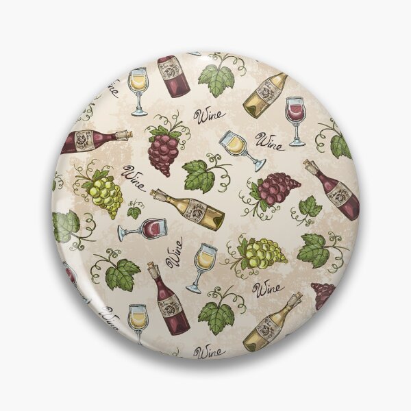 Item preview, Grape and wine pattern designed and sold by ChuckyStore79.