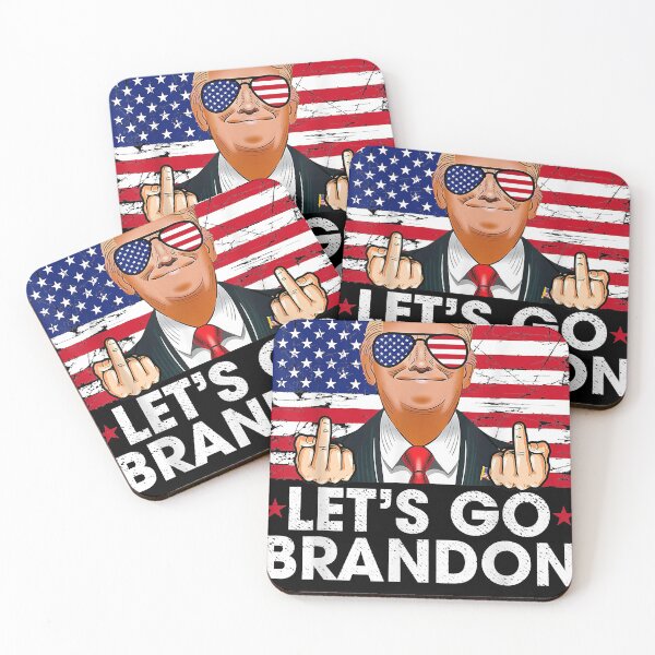 Item preview, Let's Go Brandon Conservative Anti Liberal US Flag designed and sold by lakismorto.