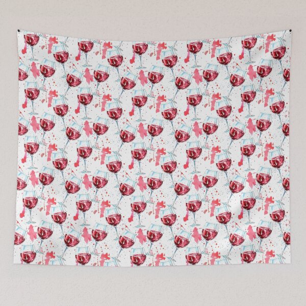 Item preview, Pattern of a glass wine and splash designed and sold by ChuckyStore79.