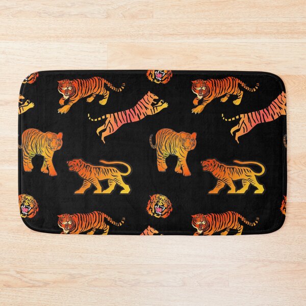 Item preview, Tiger Tigers Gradient Pattern Field designed and sold by MOP-tees.