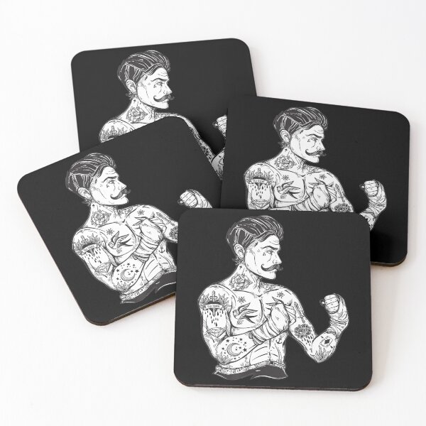 Item preview, Vintage Boxing Champion Tattoo Boho Ink Fighter designed and sold by IrisBender.