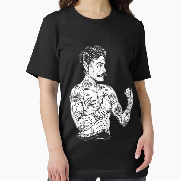 Item preview, Vintage Boxing Champion Tattoo Boho Ink Fighter designed and sold by IrisBender.