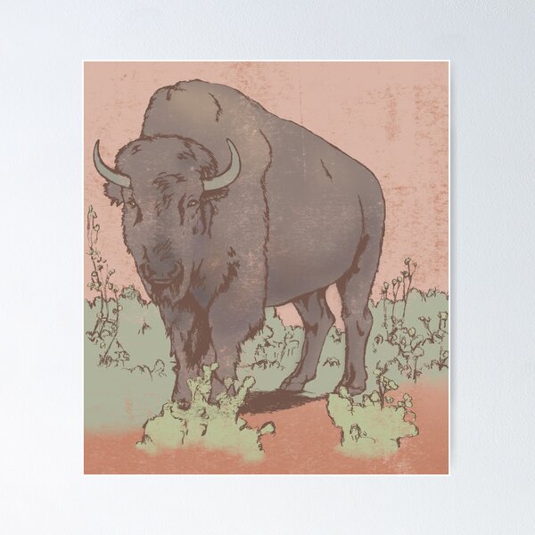 "In All Things Give Thanks" Buffalo Poster