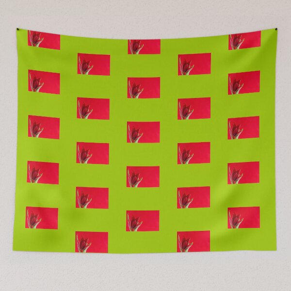 Item preview, Blooming one single red tulip designed and sold by Arletta Cwalina.