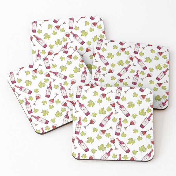 Item preview, Seamless pattern with bottles and glass designed and sold by ChuckyStore79.