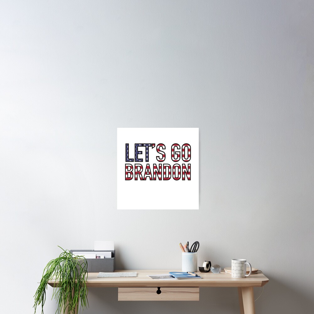 Let's go Brandon  Sticker for Sale by Yuchi1