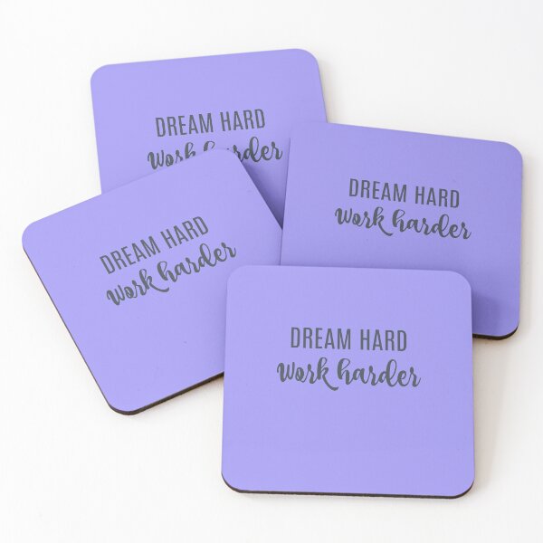 Item preview, Dream hard Work harder designed and sold by hardscuffle.
