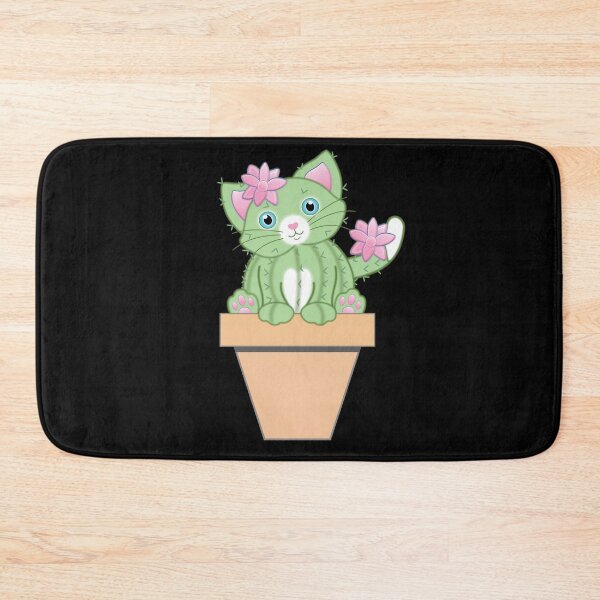 Item preview, Cute Cat Cactus Or Kawaii Catcus  designed and sold by FlutteringWings.