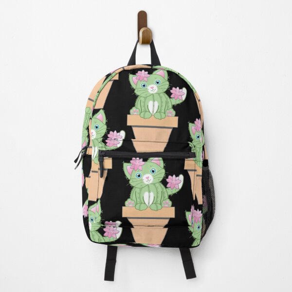 Item preview, Cute Cat Cactus Or Kawaii Catcus designed and sold by FlutteringWings.