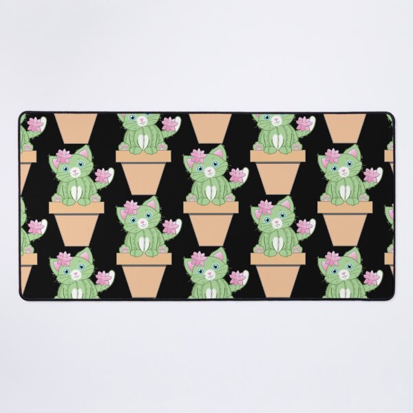 Item preview, Cute Cat Cactus Or Kawaii Catcus designed and sold by FlutteringWings.