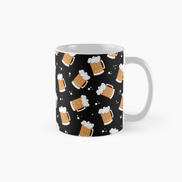 Item preview, Beer Mugs on black background designed and sold by ChuckyStore79.