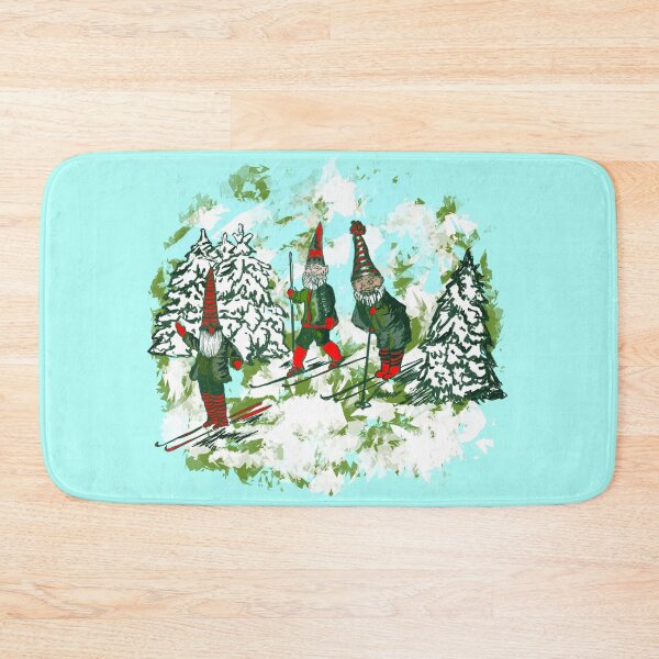 Item preview, Skiing with My Gnomies designed and sold by missdebi27.