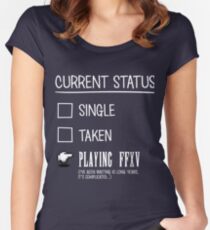 Always playing Women's Fitted Scoop T-Shirt