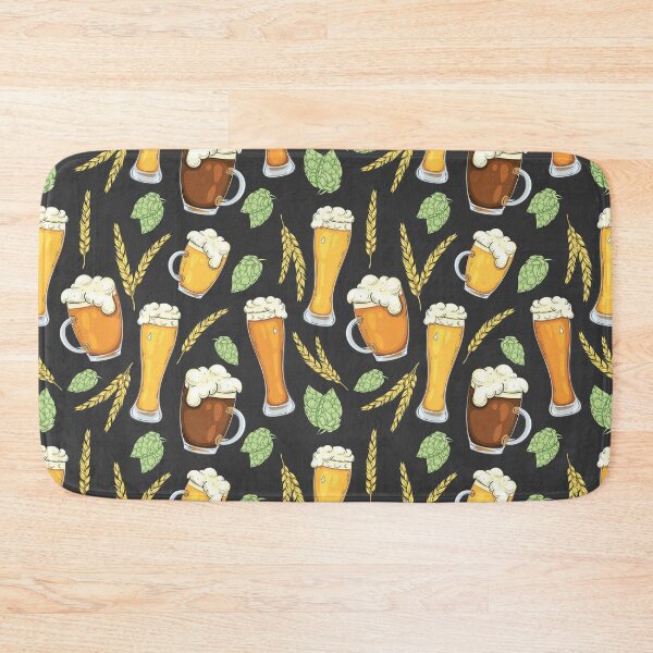 Item preview, Seamless pattern with beer designed and sold by ChuckyStore79.