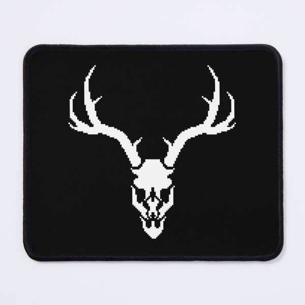 Item preview, Pixelated Antler Skull designed and sold by PixelStreet.