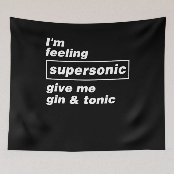 Item preview, SUPERSONIC  Fans Love Music Funny designed and sold by MeggieAnderson.
