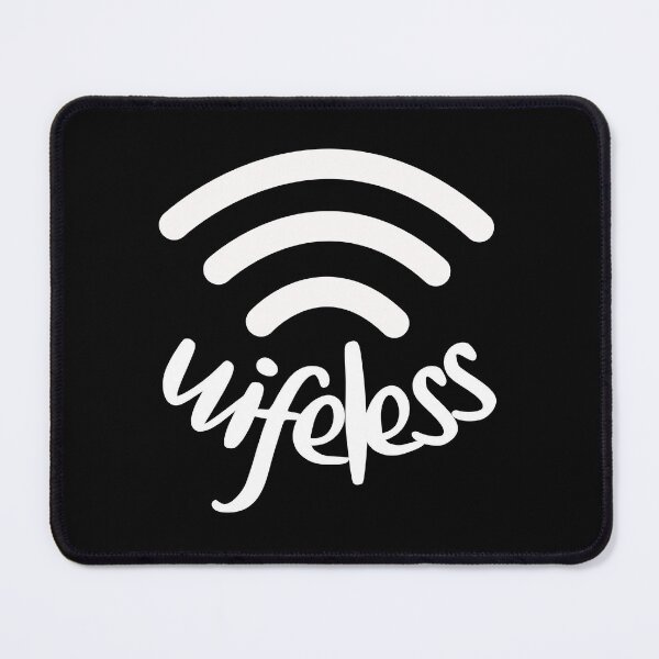Item preview, Wifeless - Funny one word design designed and sold by YoungESC.