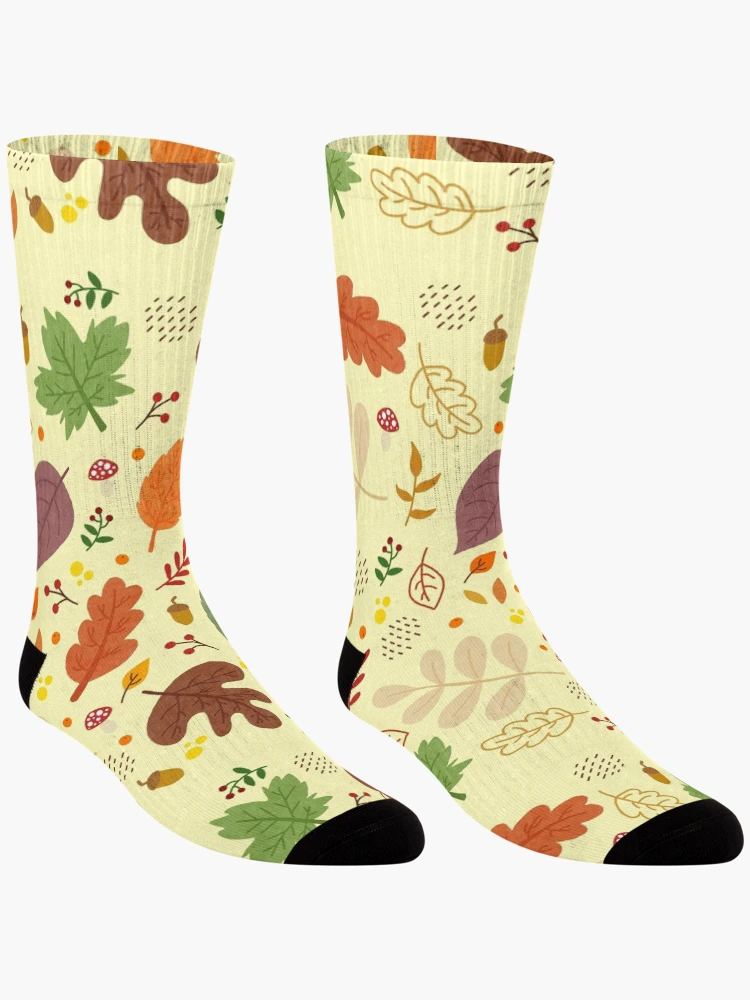Thumbnail 3 of 5, Socks, Fall Pattern designed and sold by Innsmouth.
