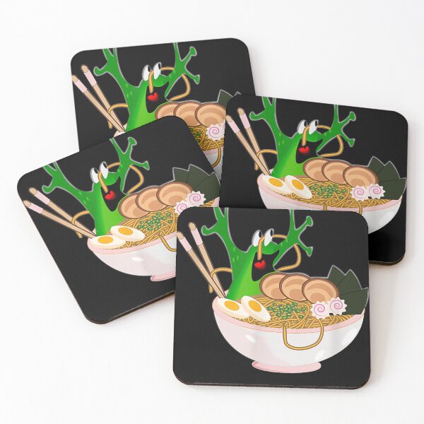 Item preview, Happy Flying Frog Ramen Kawai Anime for Women Men Boys Girls designed and sold by Flamingo92.