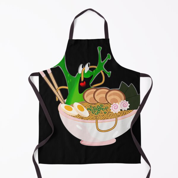 Item preview, Happy Flying Frog Ramen Kawai Anime for Women Men Boys Girls designed and sold by Flamingo92.