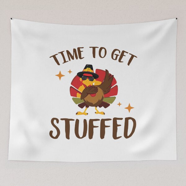 Item preview, Time to Get Stuffed Thanksgiving Funny Turkey designed and sold by EstelleStar.