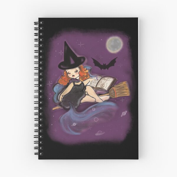 Item preview, Glenda the Galaxy Witch Vintage inspired Illustration designed and sold by Lizzie Wilkinson.