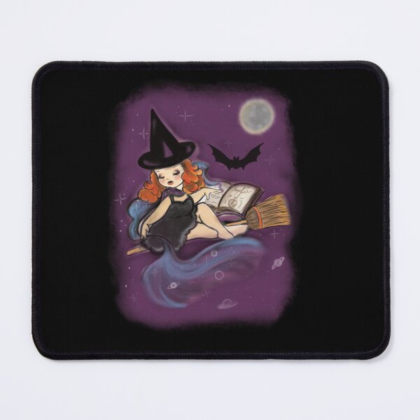 Item preview, Glenda the Galaxy Witch Vintage inspired Illustration designed and sold by Lizzie Wilkinson.