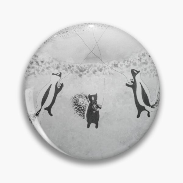 Item preview, The Kite Party in Black and White designed and sold by TurnipWilson.