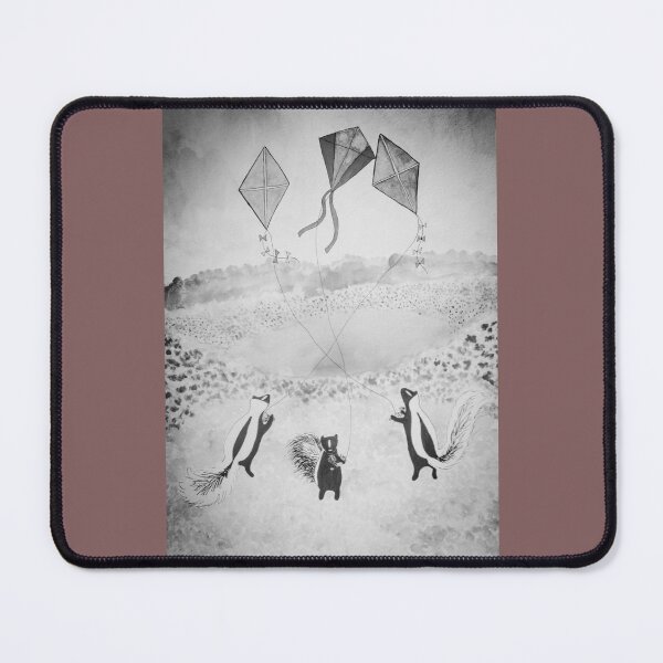 Item preview, The Kite Party in Black and White designed and sold by TurnipWilson.
