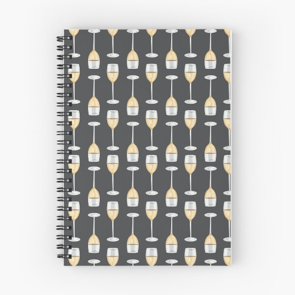 Item preview, Wine glasses seamless pattern on black background designed and sold by ChuckyStore79.