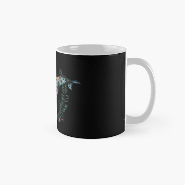 Item preview, Floral Whale - Colour - Black Background designed and sold by SamuelJ.