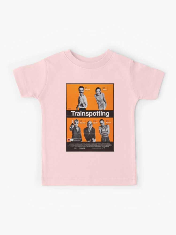 trainspotting t shirt orange